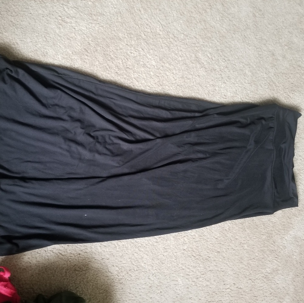 Maxi black skirt